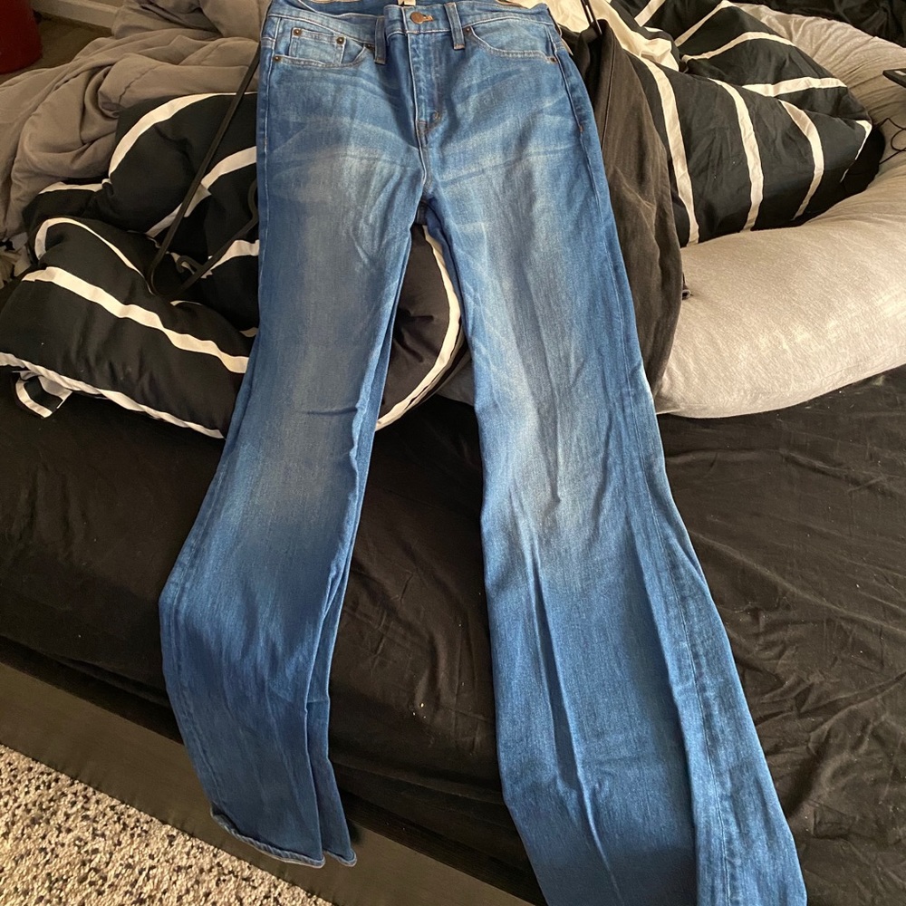 J. Crew Wide Leg Jeans